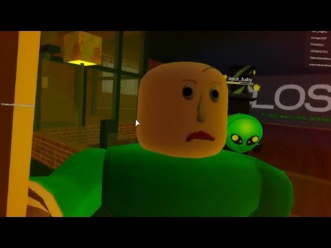 ROBLOX [BALDI] The Scary Mansion!