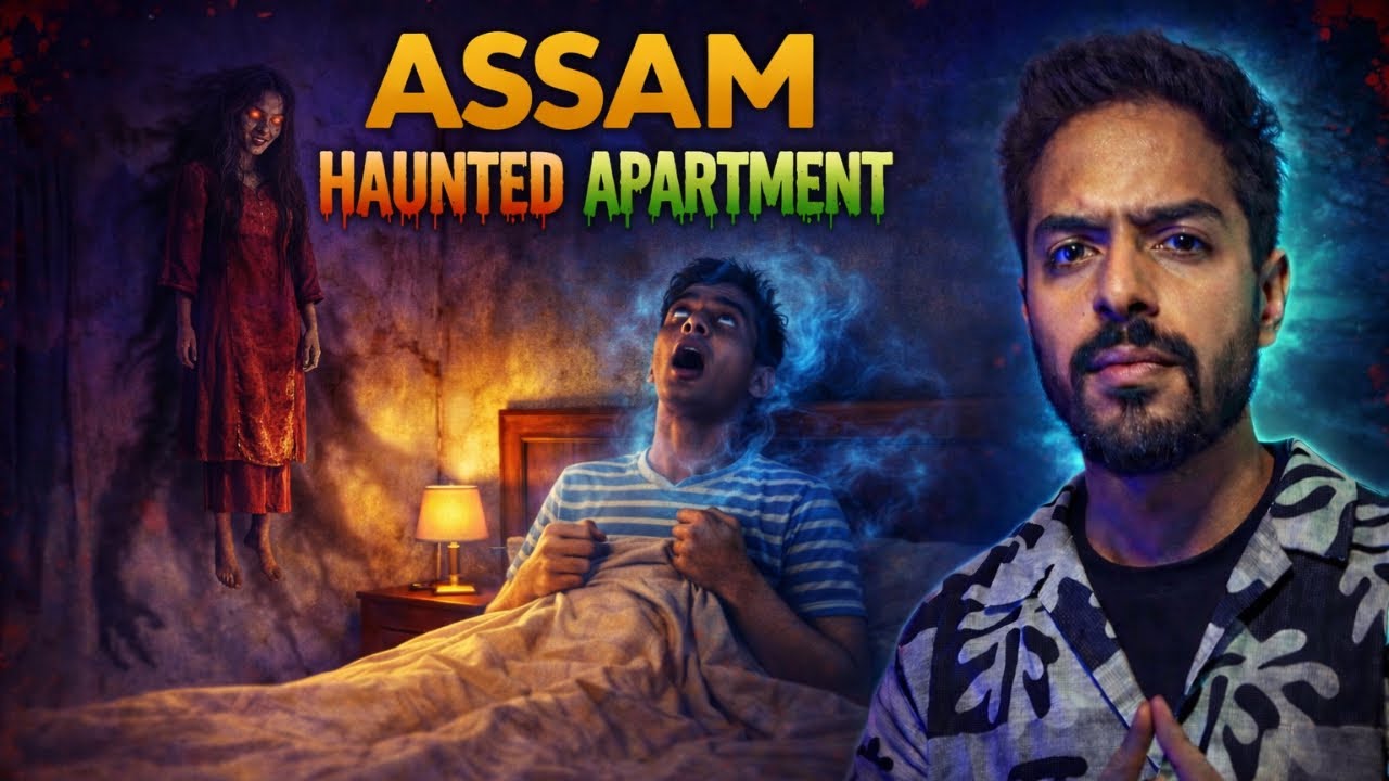 Haunted Apartment : Assam Real Horror Incident Of A Video Editor #hindihorrorstory