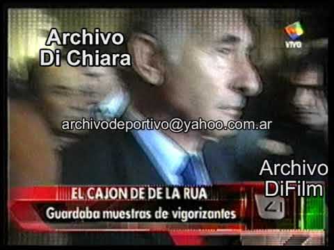 Viagra en la ultima foto de Fernando De La Rua en el poder 2003 V-09432 DiFilm