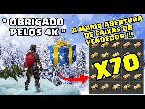 ✌😎 ABRI 70 CAIXAS DO VENDEDOR!!! LAST DAY #52