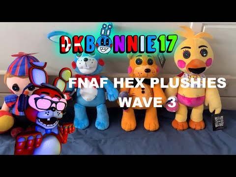 FNAF HEX PLUSHIES WAVE 3 REVIEW