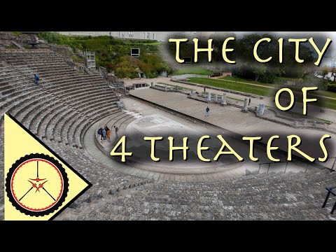 Lugdunum (modern Lyon) | 4 Types of Theaters | France | Archaeology Travel Vlog