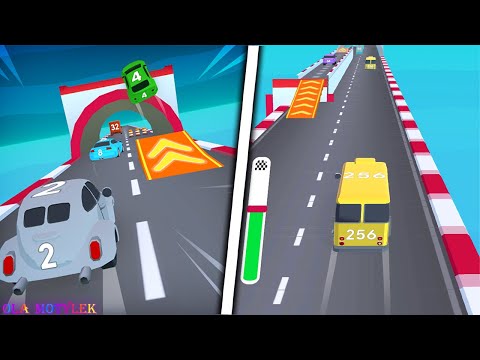 2048 Race 🚗🚌🛣️*NEW GAME* All Levels Gameplay Trailer Android,ios