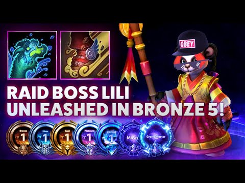 Lili Water Dragon - RAID BOSS LILI UNLEASHED IN BRONZE 5! - Bronze 2 Grandmaster S3 2022