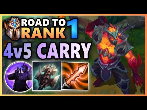 Shen Carrying an AFK in Challenger - Road To Rank 1 (#37)