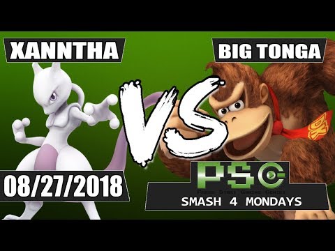 PSG Smash 4 Monday: Xanntha (Mewtwo) vs Big Tonga (Donkey Kong) - Losers Qtrs