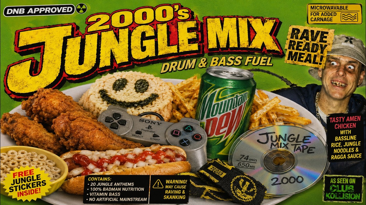 2003 GAME NIGHT PLATE | Liquid DnB / Jungle Mix