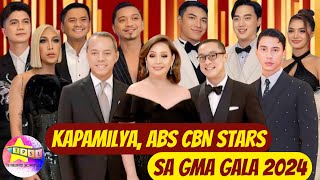 Kapamilya, ABS CBN Stars sa GMA GALA 2024