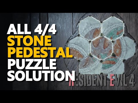 Stone Pedestal Puzzle RE4 Remake