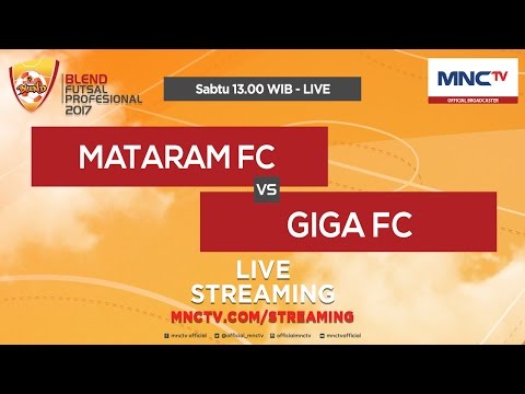 Mataram FC VS Giga FC (FT: 2-1) - Blend Futsal Profesional 2017