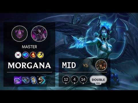 Morgana Mid vs Cassiopeia - KR Master Patch 10.15