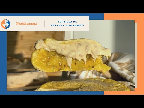 LA MEJOR TORTILLA de PATATAS con BONITO | tortilla de patatas jugosa