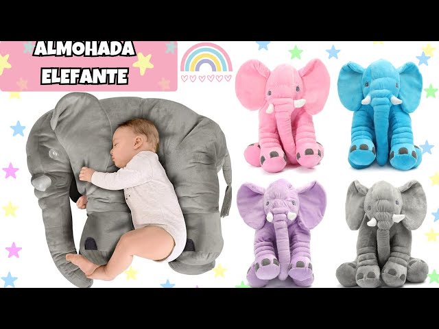 Vídeo relacionado con Xfrog Peluche de Elefante Pesado, Peluche con Peso de ansiedad, Blando, Peluche de Elefante de Peluche Suave, muñeca para bebé, cojín de Elefante, Juguete de Peluche para niña, Gris, 35 cm