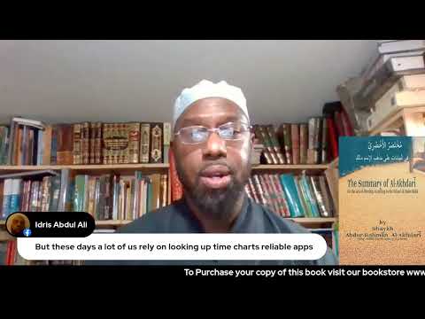 After-Maghrib Reading of the Akhdari (Maliki Fiqh) - Lesson #24 - The Prayer Times