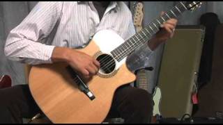 Video thumbnail for Taylor NS74ce acoustic electric by John Heussenstamm
