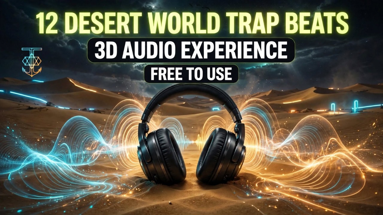 Top 12 Desert World Trap Beats (3D Binaural Audio Experience)