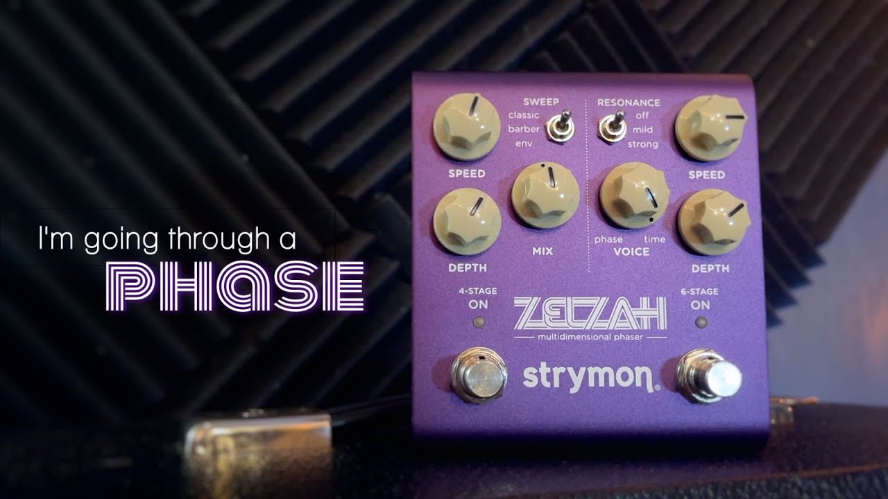 Zelzah Phaser & Modulation - Strymon Zelzah Phaser & Modulation - Strymon