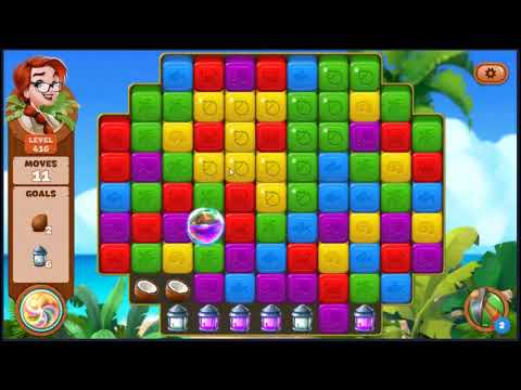 Lost Island Blast Adventure Level 416 - NO BOOSTERS 🏝️ | SKILLGAMING ✔️