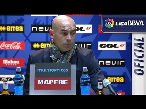 Rueda de Prensa de Jémez tras el Rayo Vallecano (0-2) Granada CF - HD
