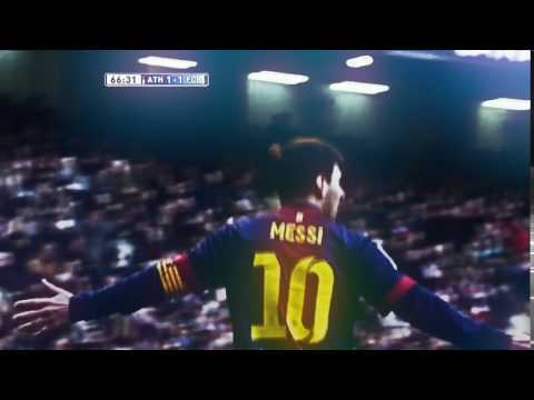 Golazo de Messi 1 1 en el Athletic Club   FC Barcelona   HD 1