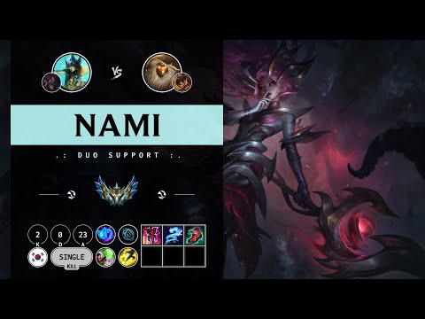 Nami Support vs Bard - KR Challenger Patch 14.9