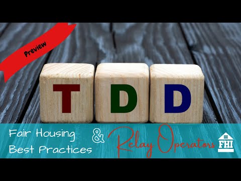 Episode 33 Preview - Fair Housing Best Practices and Relay Operators