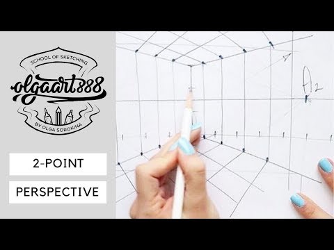 ✏️Understand 2-point perspective in interior sketching in 4 minutes: fun and easy method