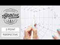 ✏️Understand 2-point perspective in interior sketching in 4 minutes: fun and easy method