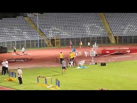 4x100 metara mlađi juniori Periša, Mlinar, Klekovic i Jandroković HAAK Mladost 29. i 30. 6. 2019.