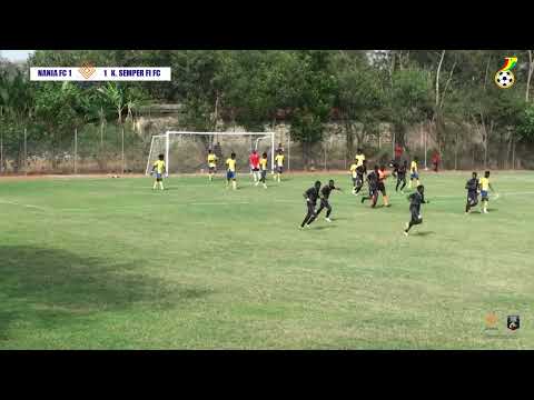 NANIA FC 1 - 1 KOFORIDUA SEMPER FI FC - 2024/25 ACCESS BANK DIVISION ONE LEAGUE