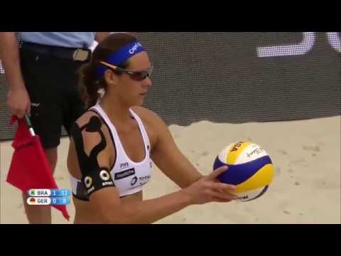 Agatha/Barbara (BRA) vs. Ludwig/Walkenhorst (GER) - Semi-Final - Women Stavanger 13.06.2015