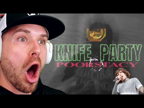POORSTACY - Knife Party (feat. Oli Sykes of Bring Me The Horizon) (REACTION!!!)