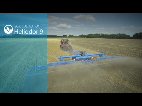 HEKTARKILLER! LEMKEN Heliodor 9 16 Meter Kurzscheibenegge mit Case Quadtrac 620