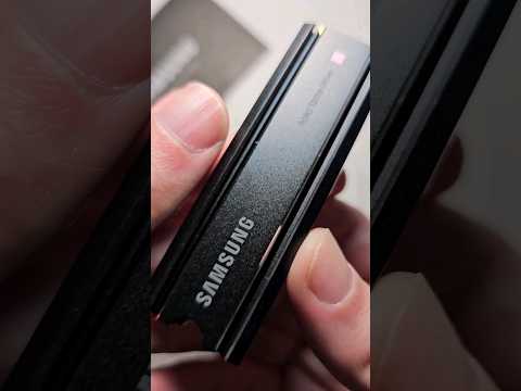 SAMSUNG 980 PRO SSD with Heatsink 2TB Unboxing!