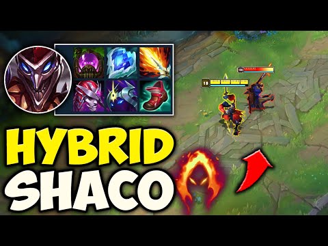 I created an amazing HYBRID Shaco build... (Half Tank, Half AP)