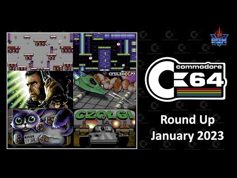 C64 Round Up: January 2023 - So Many Games!!