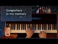 Home Alone - Somewhere in my memory - Piano ...