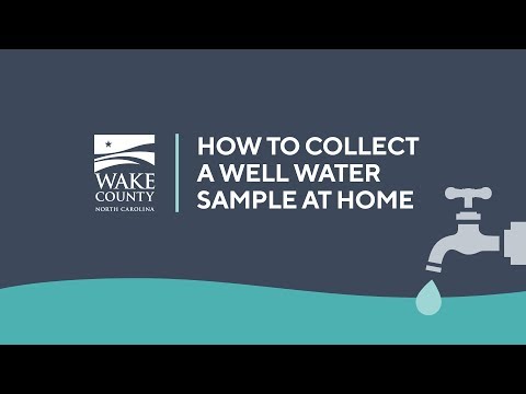 How to Collect a Well Water Sample at Home Video