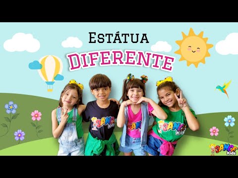 Estátua Diferente - Bunekão de Jesus / Happy Dance Kids (Coreografia)