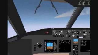 preview picture of video 'FLIGHTGEAR - BOEING 787 AND AIRBUS 340-600 FLYING IN A FORMATION AT 32,000FT TO TAHITI FAAA (NTAA)'