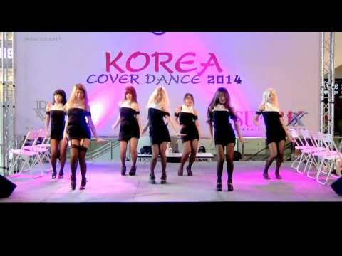 140302 AngelPluz cover AOA - Elvis + Miniskirt @Esplanade Korea Cover Dance 2014 (Audition)