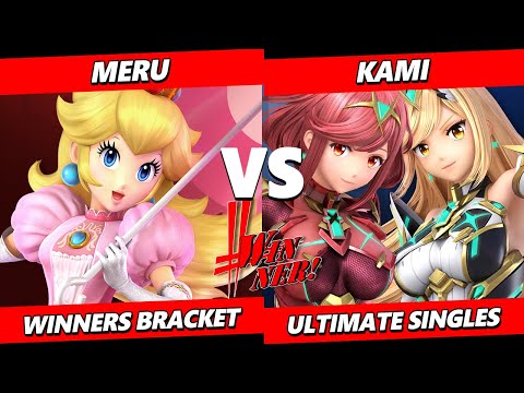 Winner! N2 - Meru (Peach) Vs. kami (Pyra Mythra) SSBU Ultimate Tournament