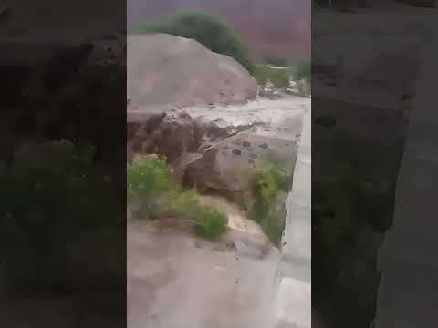 CRECIDA DEL RÍO LA VIÑA, SAN CARLOS, SALTA #inundaciones #rio #temporal
