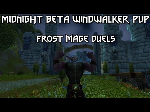 Midnight Beta Windwalker PvP || Windwalker Monk vs Frost Mage Duels