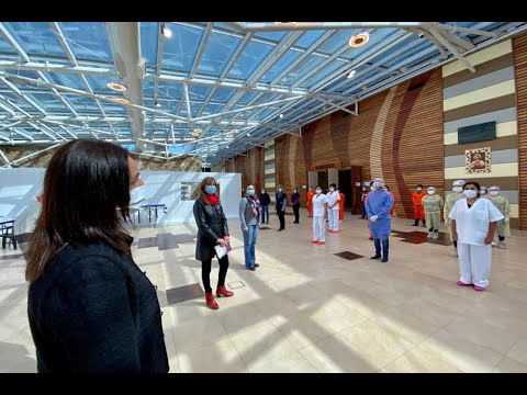 El Centro de Recuperación COVID-19 está preparado para recibir pacientes