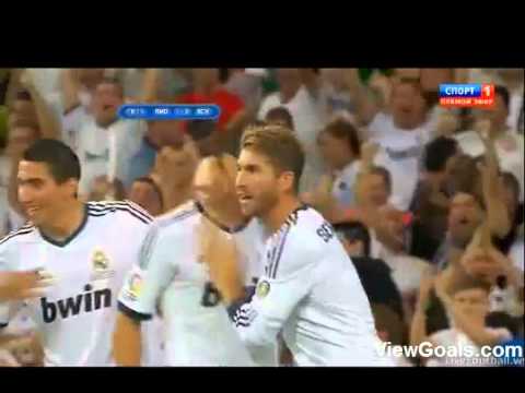 1st Half Goals Real Madrid Vs Barcelona 2-1