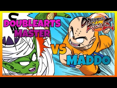DBFZ - DOUBLEARTSMASTER vs MADDO gameplays (Jiren, Z Broly, Piccolo vs S Baby 2, Trunks, Krillin)