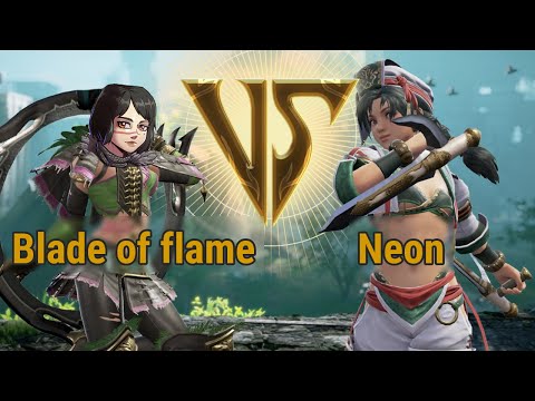 Blade of flame (Tira) VS Neon (Talim) | Soulcalibur VI