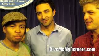 BONES: Michael Grant Terry, Eugene Byrd, and Pej Vahdat Talk 'The Patriot in Purgatory' video