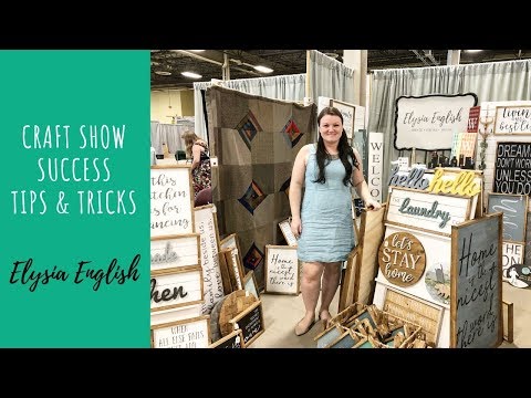Craft Show Success Tips | Make More Money | How to...